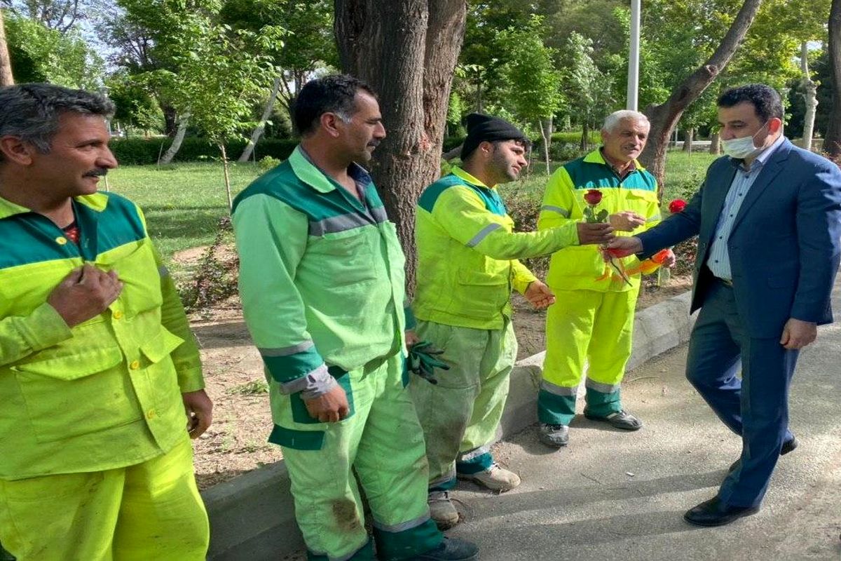 پیام تبریک شهردار منطقه ۱۰ اصفهان به کارگران
