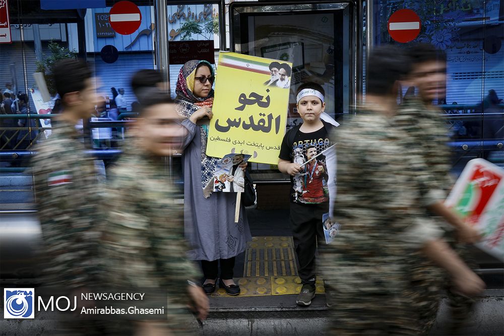 راهپیمایی روز جهانی قدس در تهران (۴)