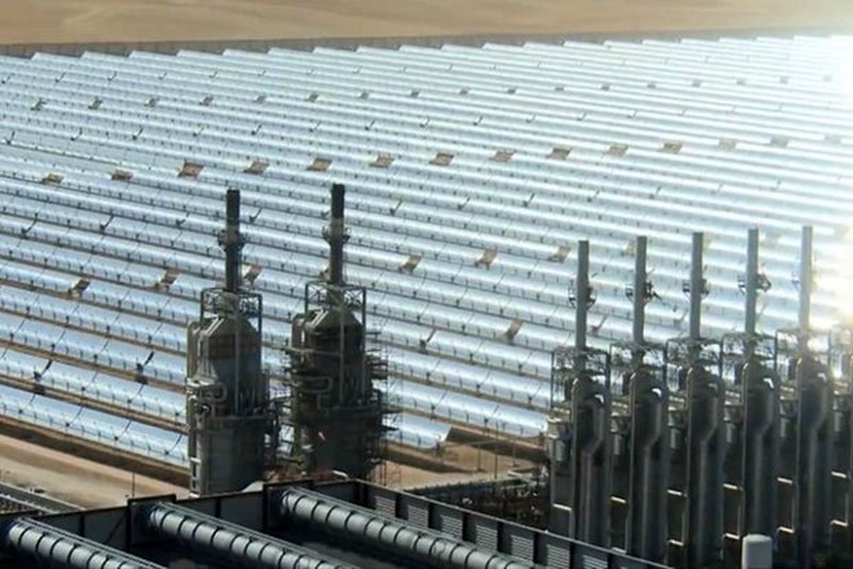 نیروگاه خورشیدی نفت و گاز کارون به بهره‎برداری رسید