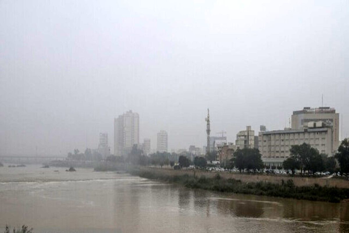 آلودگی هوا در ۳ شهر خوزستان