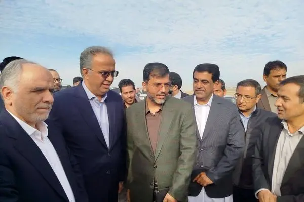 بازدید وزیر دادگستری و اعضای کمیسیون حقوقی و قضایی مجلس از پروژه‌های راه‌سازی استان سیستان و بلوچستان