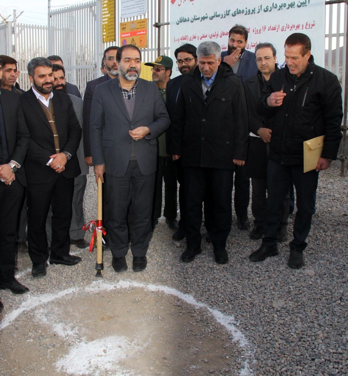 پروژه‌های گازرسانی شهرستان دهاقان به بهره برداری رسید