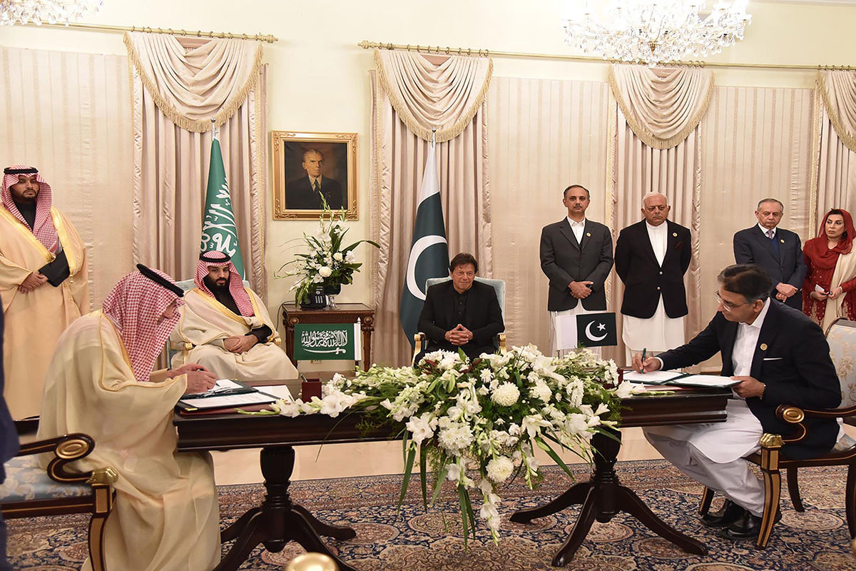 وعده سرمایه گذاری 20 میلیارد دلاری عربستان به پاکستان