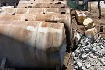 کشف ۱۰۰ هزار لیتر سوخت قاچاق از یک بارانداز در سیریک