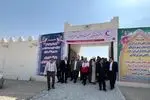 دفتر نمایندگی جمعیت هلال احمر شهر بیرم افتتاح شد