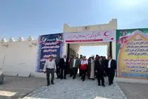 دفتر نمایندگی جمعیت هلال احمر شهر بیرم افتتاح شد