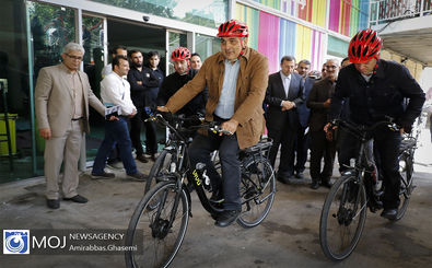 افتتاح دومین نمایشگاه دوچرخه شهری و حمل و نقل پاک