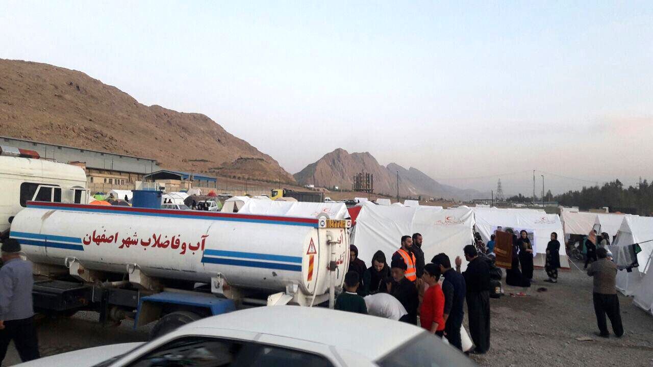 اعزام چهارمین اکیپ تیم های کارشناسی شرکت آبفا استان اصفهان به مناطق زلزله زده