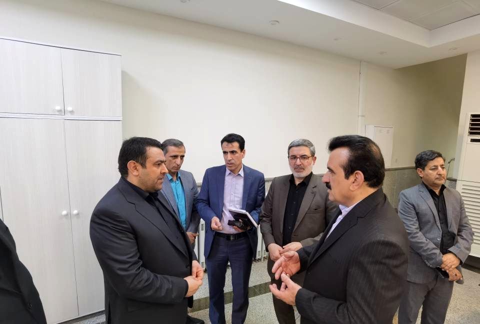 بازدید مدیر عامل بانک ملی ایران از روند خدمت رسانی به زائرین حسینی