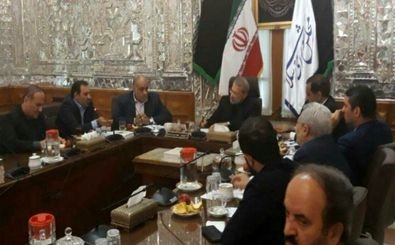 استانداران منطقه 4 کشور به دیدار رئیس مجلس شورای اسلامی رفتند