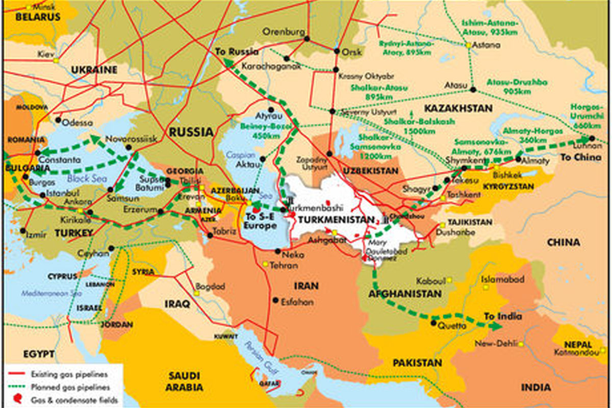 برنامه ایران برای تزریق گاز به خط لوله یونان - بلغارستان