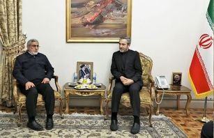 سردار قاآنی با سرپرست وزارت امور خارجه دیدار کرد