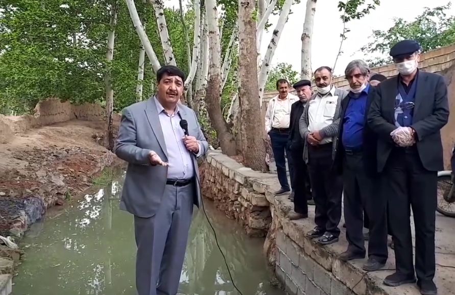 نجات هزاران درخت چنار در منطقه سرلت خمینی شهر