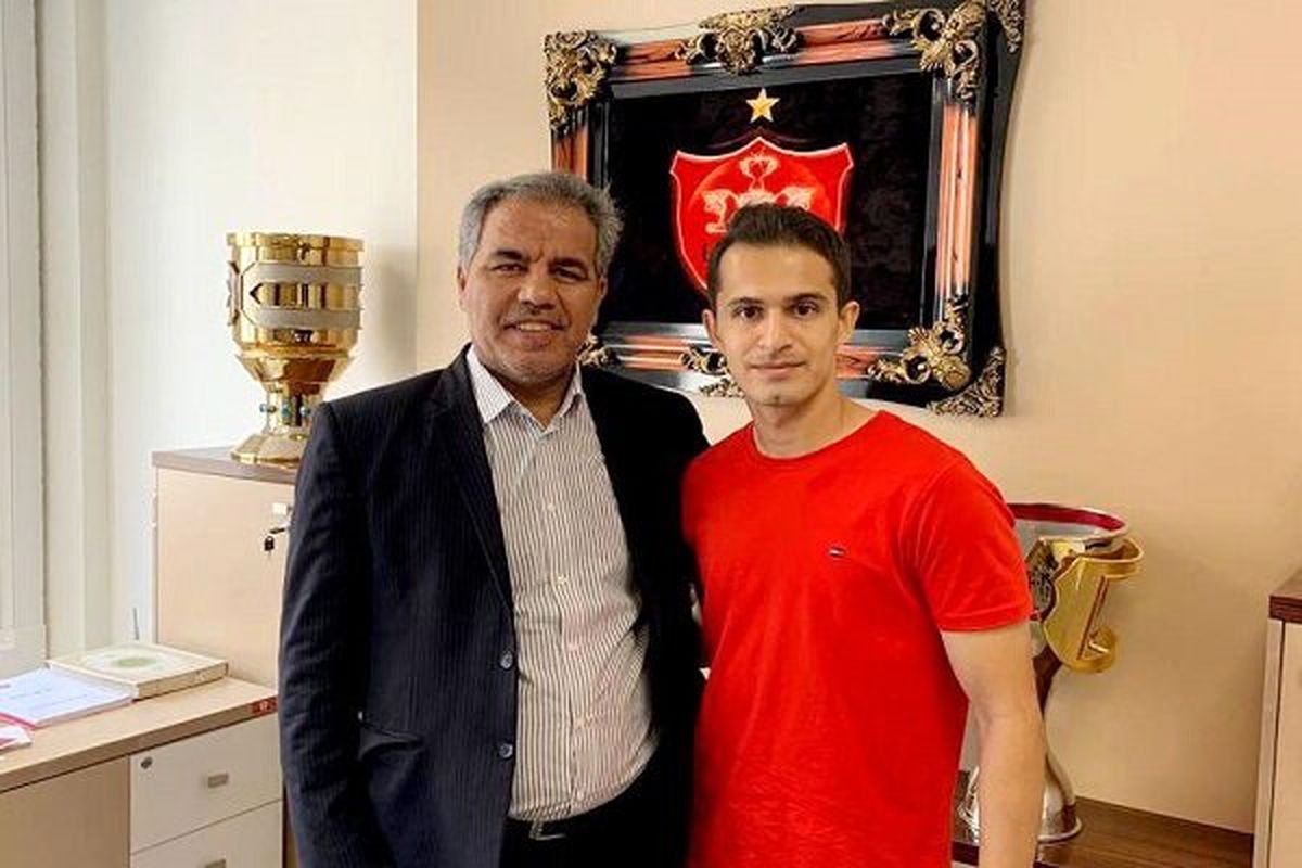 قرارداد حسین‌ پور با پرسپولیس تمدید شد