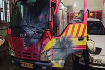 آسیب به ماشین‌آلات و آتش‌نشانان در چهارشنبه‌سوری، منجر به قطع خدمت‌رسانی در قسمتی از شهر می‌شود