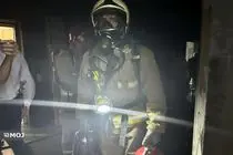 آتش‌سوزی در طبقه یازدهم برج سی‌طبقه در شهرک شهید خرازی مهار شد / حادثه مصدوم نداشت + تصاویر