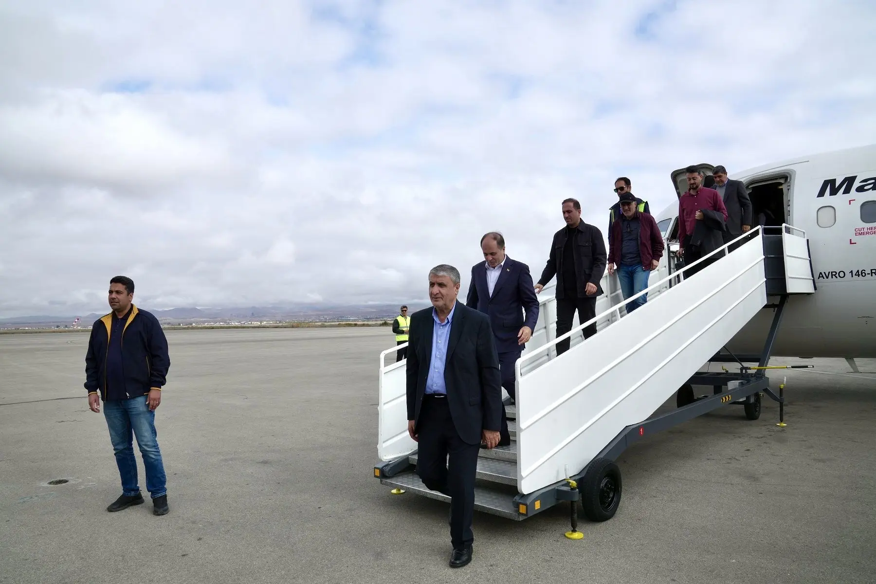 رئیس سازمان انرژی اتمی به استان اردبیل سفر کرد