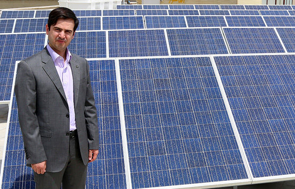 نیروگاه خورشیدی 20 کیلوواتی در آبفای قم به بهره‌برداری رسید