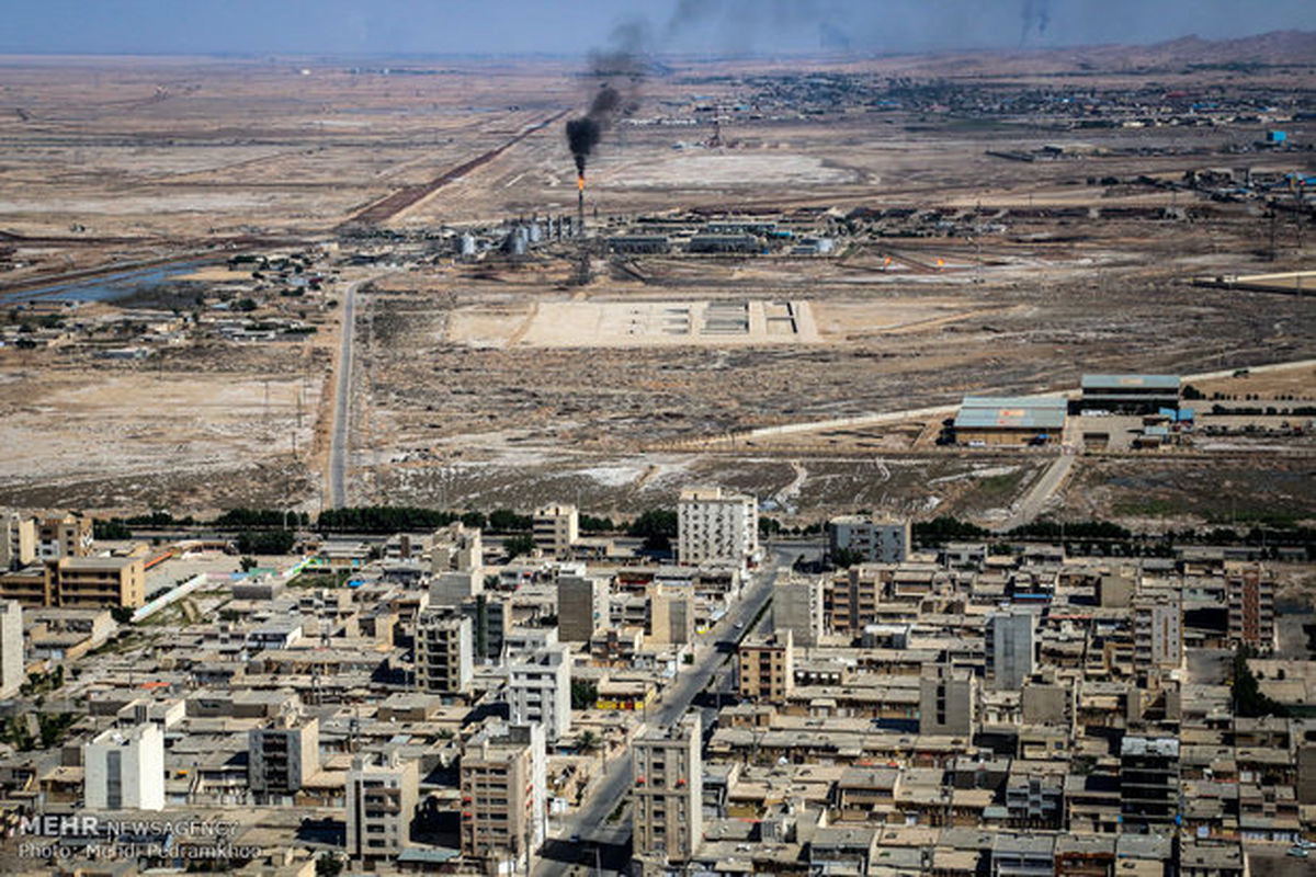 آلودگی هوا در ۷ شهر خوزستان