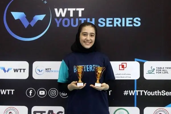 وانیا یاوری تنیس روی میز ایران را صاحب دومین سهمیه جهانی دختران کرد