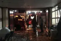 تخلیه خوابگاه ریحانه علوم پزشکی هرمزگان در پی آتش سوزی دیروز
