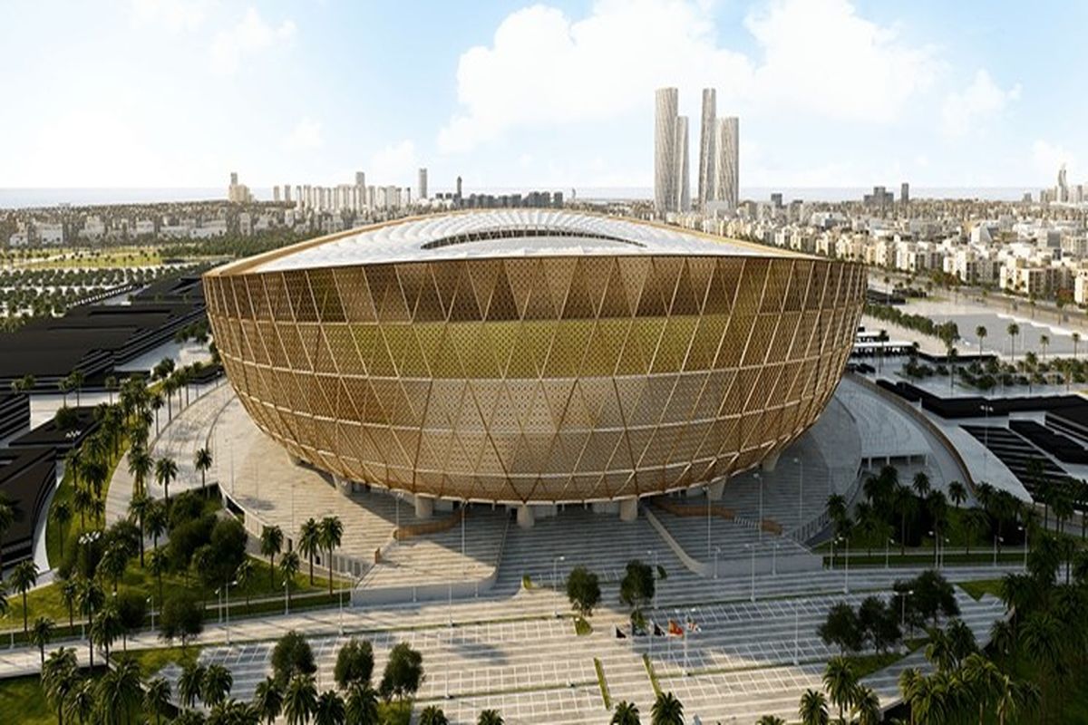 ساختار خارجی ورزشگاه میزبان فینال جام جهانی ۲۰۲۲ تکمیل شد