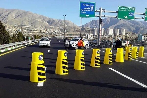 جاده چالوس و آزادراه تهران-شمال یکطرفه شد