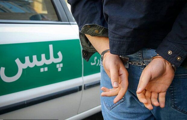 سارق کیف قاپ توسط پلیس آگاهی خوزستان دستگیر شد