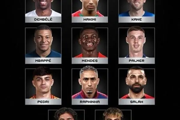 حذف غیرمنتظره هالند و وینیسیوس از فهرست فیفا