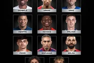 حذف غیرمنتظره هالند و وینیسیوس از فهرست فیفا