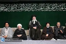 عزاداری شب تاسوعای حسینی (ع) با حضور مقام معظم رهبری