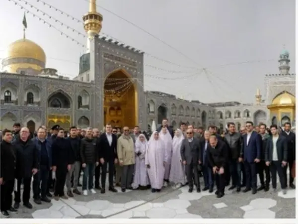 نمایندگان ۱۶ کشور آسیایی از گنجینه‌های فرهنگی آستان قدس رضوی بازدید کردند