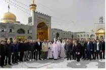 نمایندگان ۱۶ کشور آسیایی از گنجینه‌های فرهنگی آستان قدس رضوی بازدید کردند