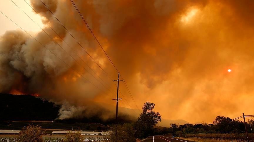  آتش‌سوزی‌های طبیعی در ایالت یوتا ادامه دارد