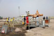 چاه شماره ۳۵ دارخوین وارد مدار تولید شد