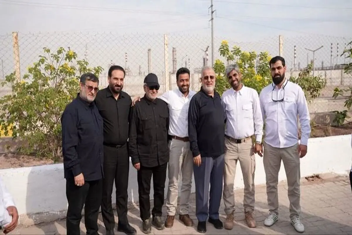 فرماندهان سپاه از پروژه «مهر خلیج فارس» بازدید کردند