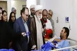 نماینده ویژه رهبر معظم انقلاب از مصدومان حادثه بندر شهید رجایی عیادت کرد