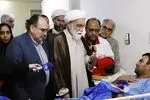 نماینده ویژه رهبر معظم انقلاب از مصدومان حادثه بندر شهید رجایی عیادت کرد