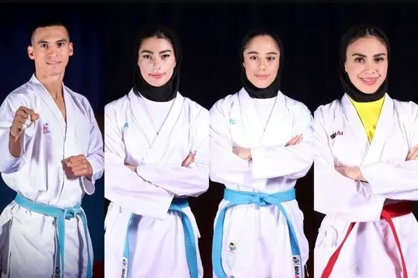 سه نماینده ایران در فینال کاراته قهرمانی آسیا مشخص شدند