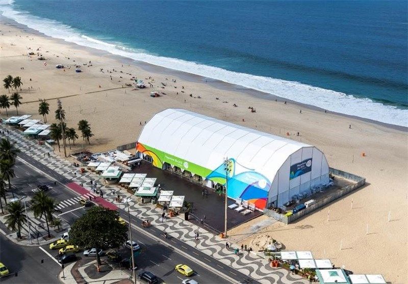 فروشگاه بزرگ المپیک در ساحل ریو افتتاح شد + تصاویر