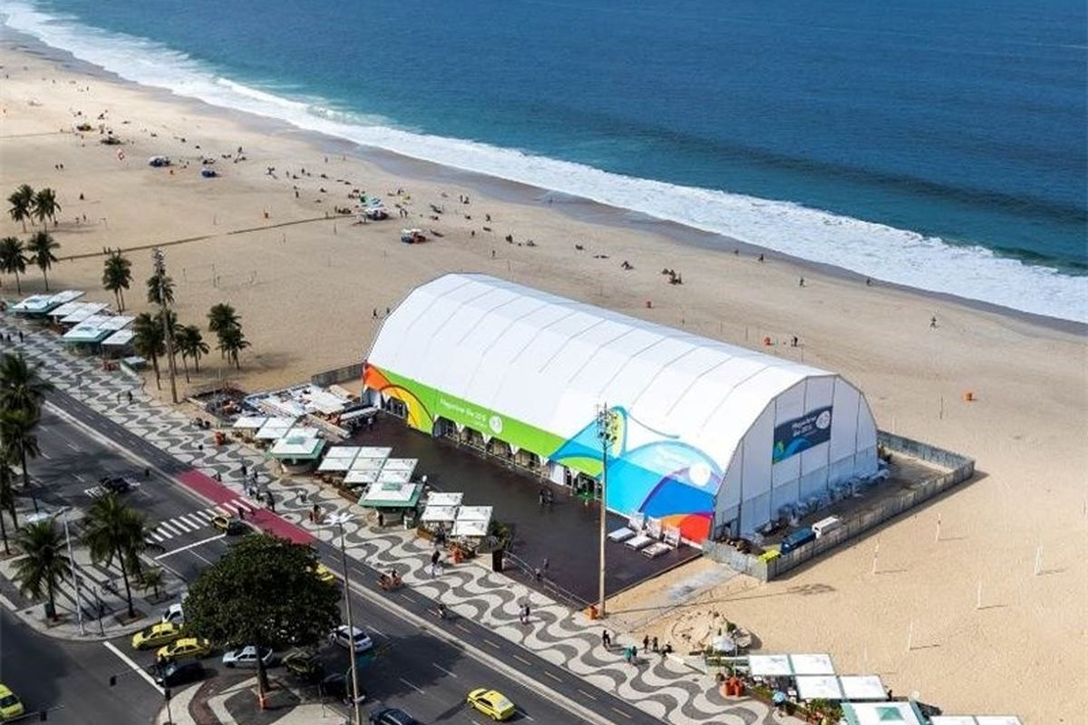 فروشگاه بزرگ المپیک در ساحل ریو افتتاح شد + تصاویر