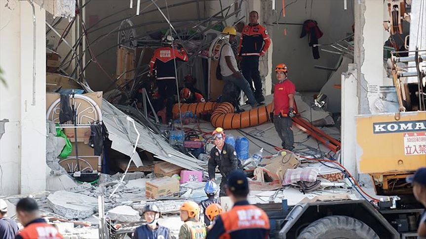 تلفات زلزله فیلیپین به 11 نفر رسید