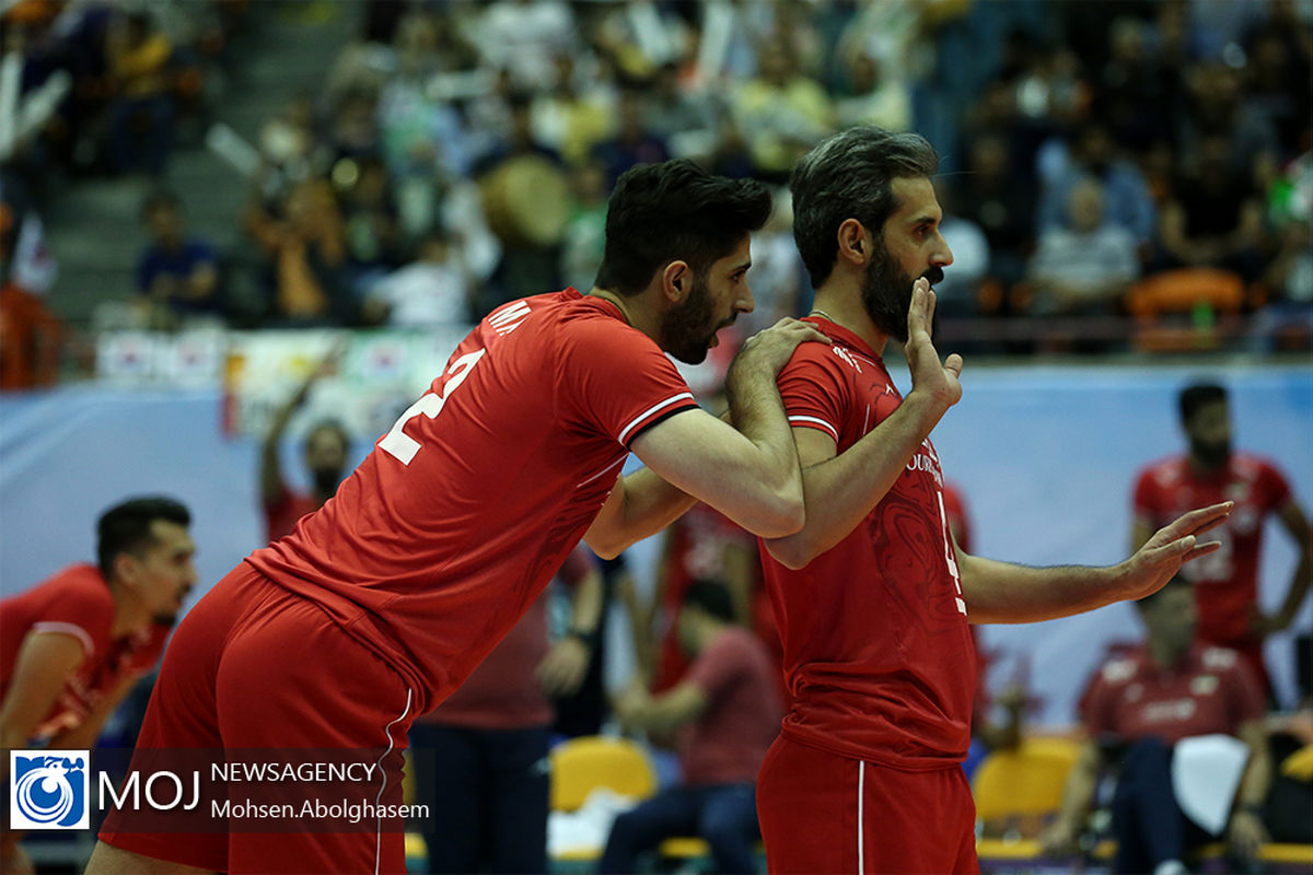 پخش زنده بازی والیبال ایران و آمریکا از شبکه سه سیما