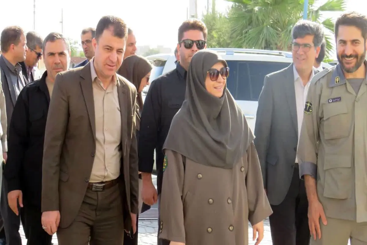 معاون رئیس‌جمهور و رئیس سازمان محیط‌زیست وارد سمنان شد