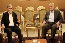 رهبران جنبش حماس و جهاد اسلامی فلسطین خواستار افزایش دامنه مقابله تهران با اشغالگران شدند