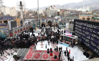 پیکر پاک سید رضی موسوی در آستان مقدس امامزاده صالح تدفین شد