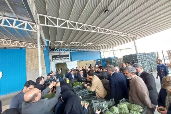 وزیر جهاد کشاورزی از هلدینگ رحمت تجارت دزفول بازدید کرد