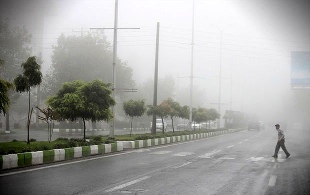 هشدار نارنجی وقوع مه و کاهش دید افقی در خوزستان صادر شد