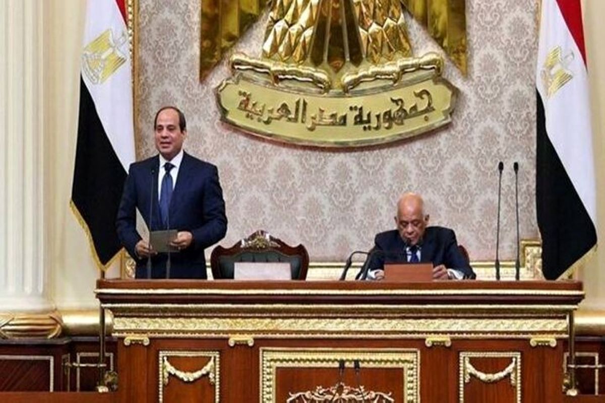 مراسم تحلیف ریاست جمهوری مصر با سوگند السیسی برگزار شد