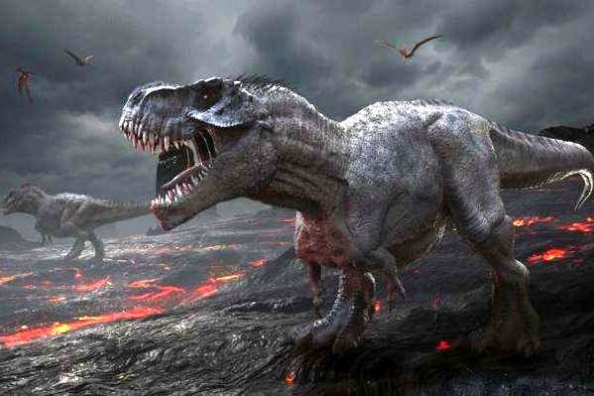 آتشفشان‌ها می‌توانند منشا ظهور دایناسورها بوده باشند